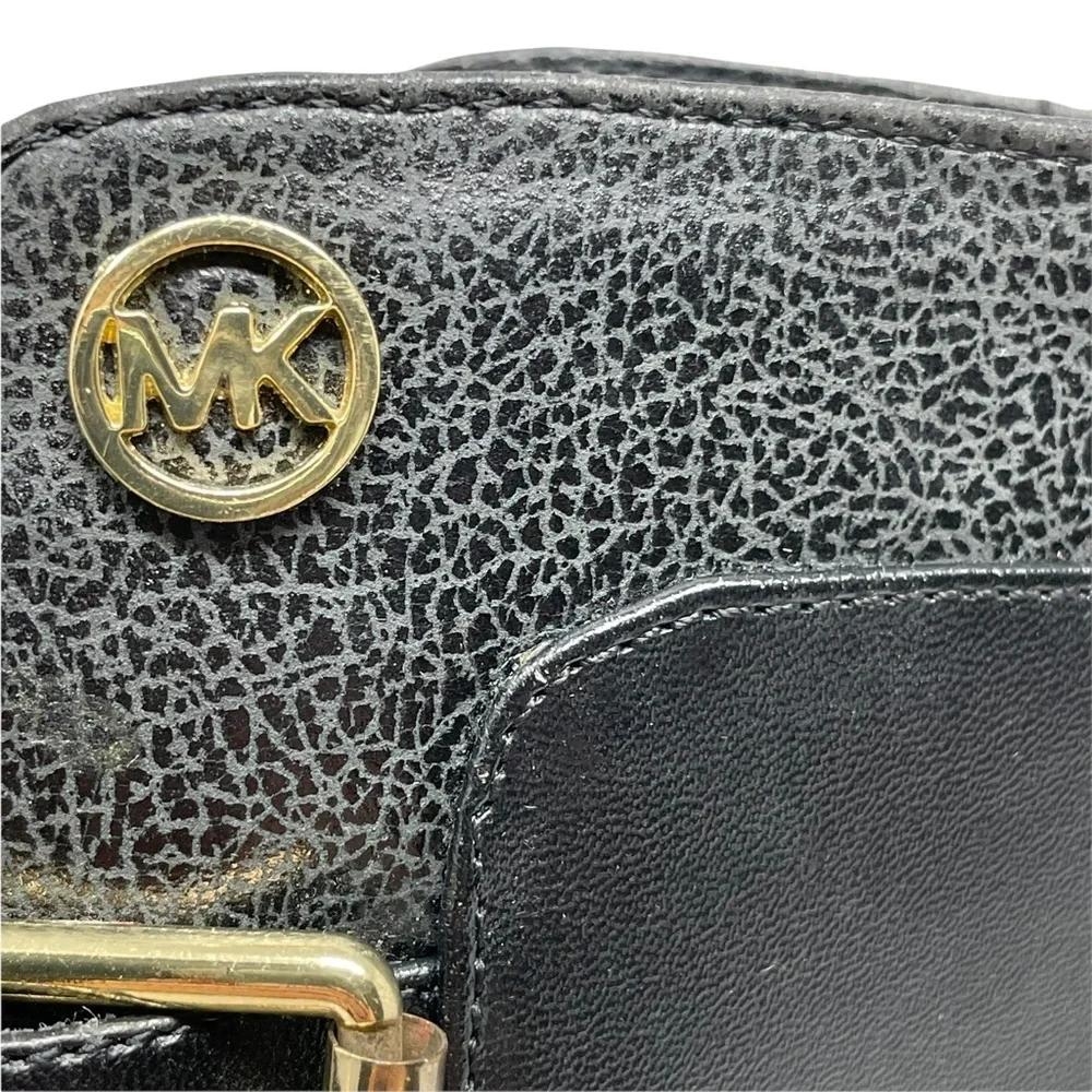 Michael kors Dhalia Reece buckle black boots‎ size 4 (girls)